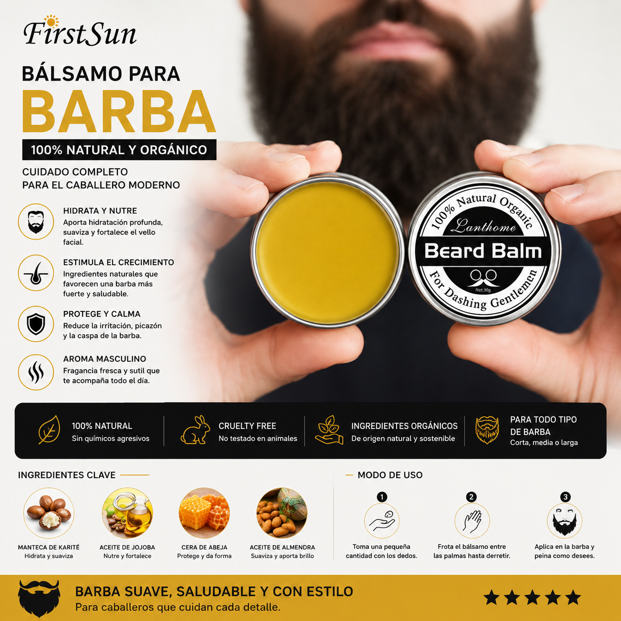 Bálsamo para barba