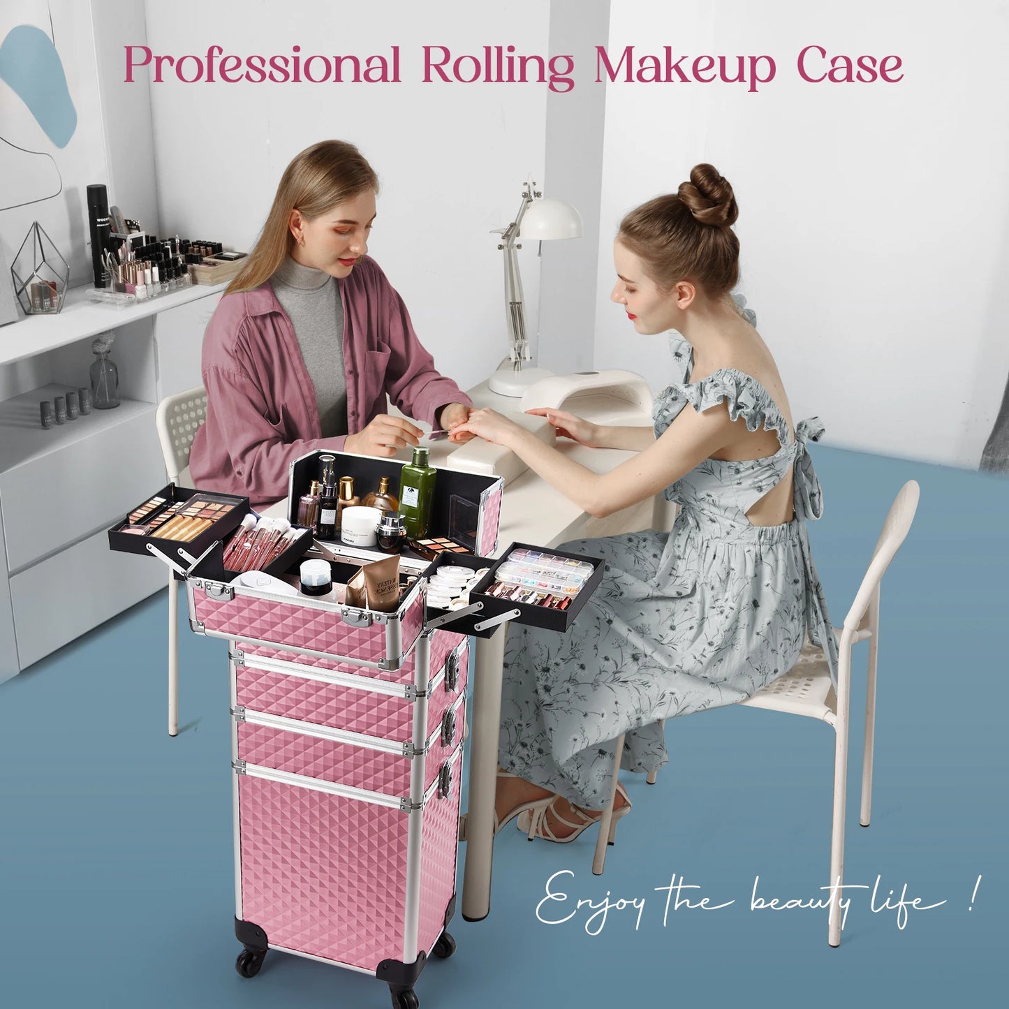 Makeup Trolley Case